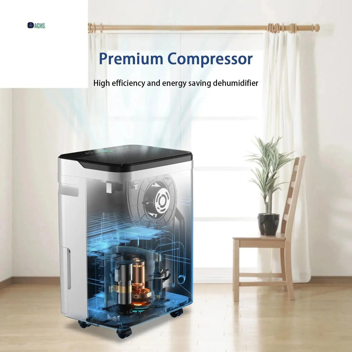 19-Pint Dehumidifier (DOE) - 70 Pint Maximum Capacity for Up to 4500 Sq Ft - Allen Cozy Haven Store -