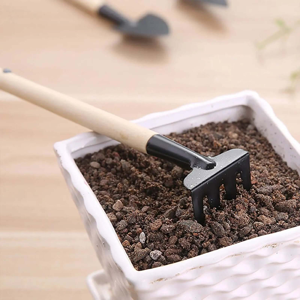 3-Piece Mini Garden Tool Set for Planting, Weeding, and Fertilizing Tasks-Allen Cozy Haven Store