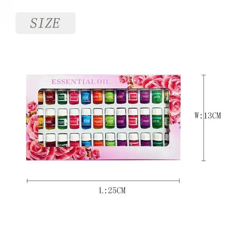 36-Pack Floral Essential Oils for Diffusers Allen Cozy Haven Store
