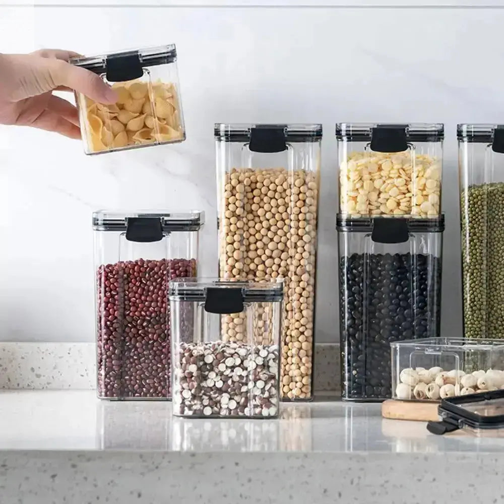 Airtight Kitchen 7pcs Food storage Containers Set BPA Free Allen Cozy Haven Store