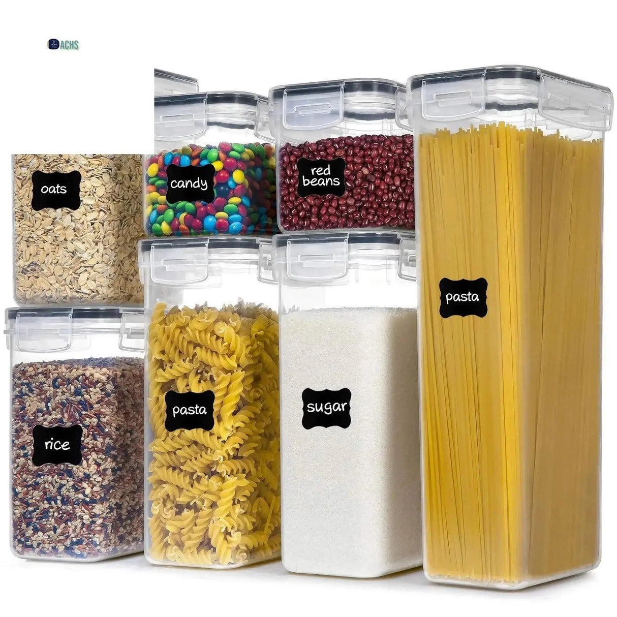 Airtight BPA-Free 7-Piece Food Storage Container Set - Allen Cozy Haven Store -