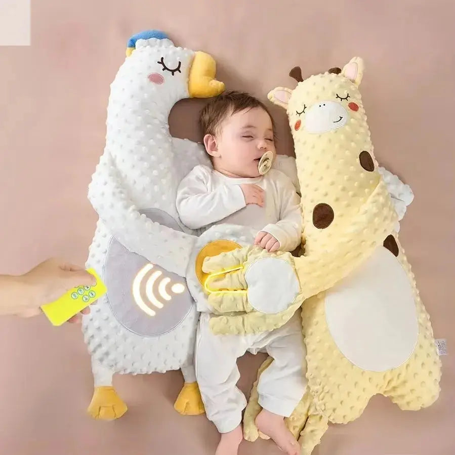 Baby Sleeping Pillow for Newborn Patting Doll with Soothing Palm Remote Control Electric Baby Hand Pillow Soothing Palm Patting Allen Cozy Haven Store