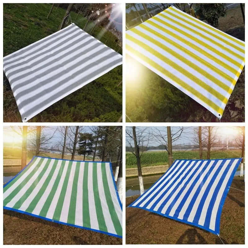 Customizable Rectangular Garden Sun Shade Net - Sunscreen Cover for Plants and Balcony Privacy Protection-Allen Cozy Haven Store