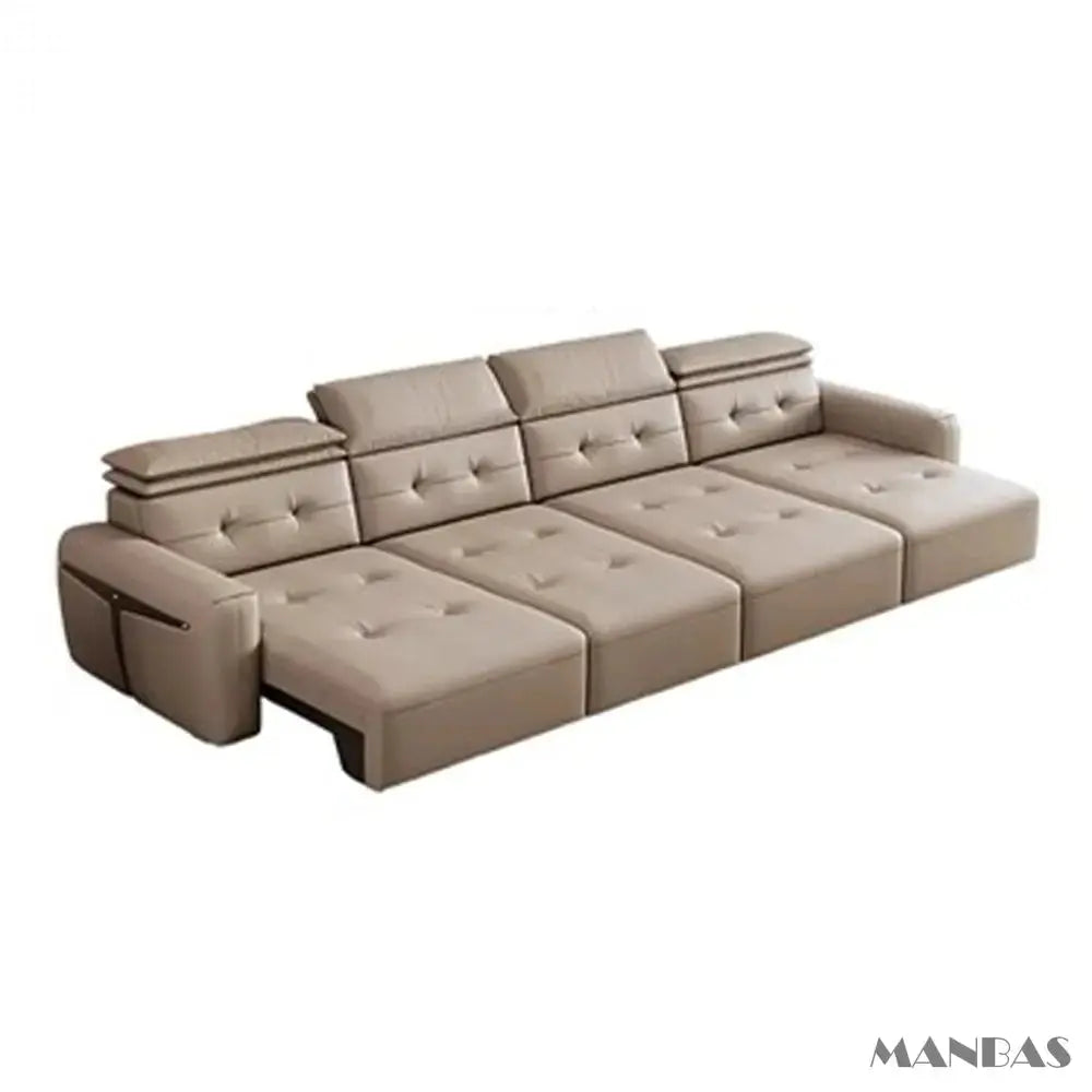 Electric Convertible Sofa Bed for Cinema Living Room Allen Cozy Haven Store