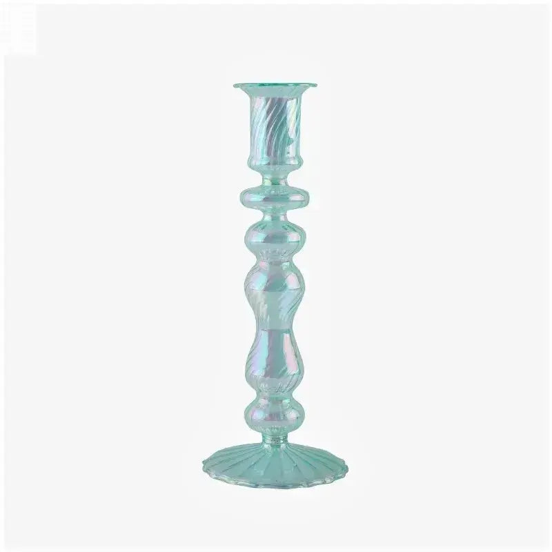 Elegant Glass Taper Candle Holders for Decor Allen Cozy Haven Store