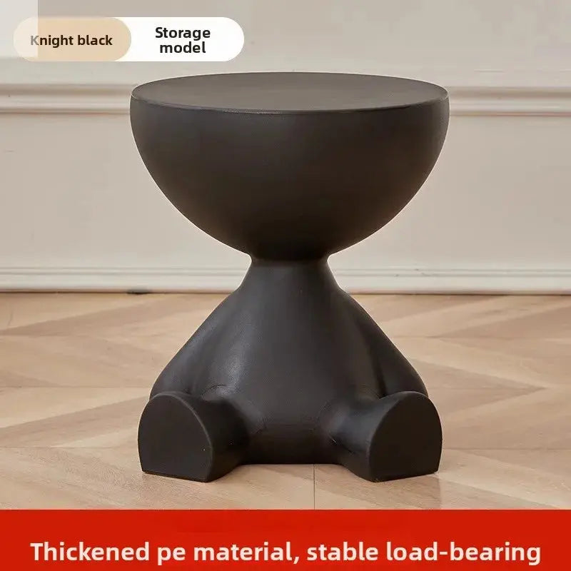 Modern minimalist bedroom bedside table minimalist small coffee table living room home creative edge table mini coffee table Allen Cozy Haven Store