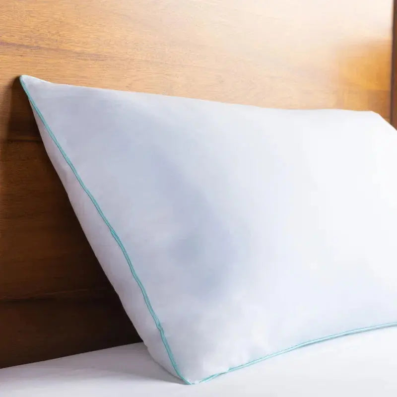 Premium Encased Shredded Memory Foam Pillow with Medium Support for Enhanced Cooling Comfort-Allen Cozy Haven Store