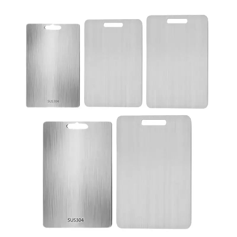 Premium Large Stainless Steel Cutting Board with Lip - Ideal for Baking, Dough Preparation, and Pizza Rolling-Allen Cozy Haven Store