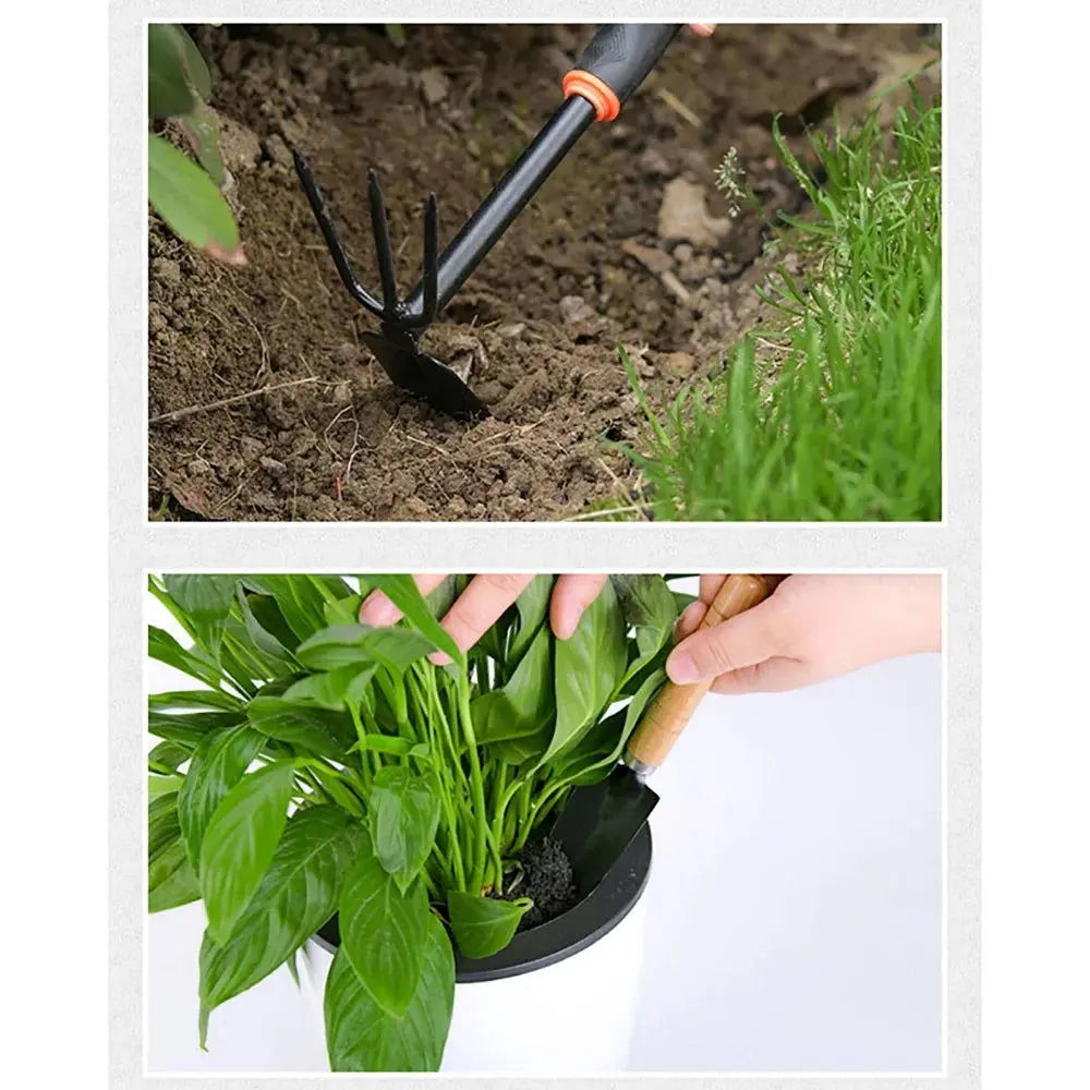 Professional Gardening Tool Set: Multi-functional Portable Garden Planting Tools Allen Cozy Haven Store