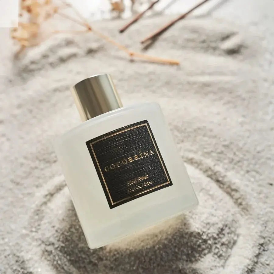 Reed Diffuser Sets 6.7 oz. Black Forest Diffuser with Sticks Home Fragrance Reed Diffuser for Bathroom Shelf Decor Allen Cozy Haven Store