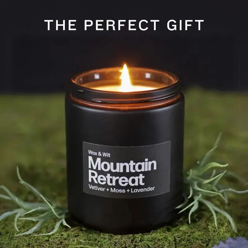 Wax & Wit Men's Aromatic Candles - 9oz Candle Gifts for Him Allen Cozy Haven Store