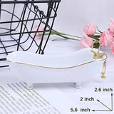 1:12 Scale Miniature Ceramic Bathroom Furniture Set - Ideal Accessories for Miniature Homes and Gifts-Allen Cozy Haven Store