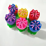 2026 Music Candles Rotating with Happy Birthday Song Lotus Birthday Party Double Layer Colorful Electronic Lotus Lamp Candle Set Allen Cozy Haven Store