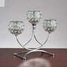 3 Arms Candelabras Crystal Candle Holder Candlelight Arch Bridge Goblet Candle Holder Bowl Tealight Candlestick Holder Home decor Allen Cozy Haven Store