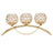 3 Arms Candelabras Crystal Candle Holder Candlelight Arch Bridge Goblet Candle Holder Bowl Tealight Candlestick Holder Home decor Allen Cozy Haven Store