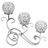 3 Arms Candelabras Crystal Candle Holder Candlelight Arch Bridge Goblet Candle Holder Bowl Tealight Candlestick Holder Home decor Allen Cozy Haven Store