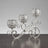 3 Arms Candelabras Crystal Candle Holder Candlelight Arch Bridge Goblet Candle Holder Bowl Tealight Candlestick Holder Home decor Allen Cozy Haven Store