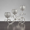 3 Arms Candelabras Crystal Candle Holder Candlelight Arch Bridge Goblet Candle Holder Bowl Tealight Candlestick Holder Home decor Allen Cozy Haven Store