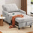 "3-in-1 Sleeper Chair - Convertible Futon with USB Ports & Side Pockets, Adjustable Recliner for Small Spaces & Bedrooms" Allen Cozy Haven Store