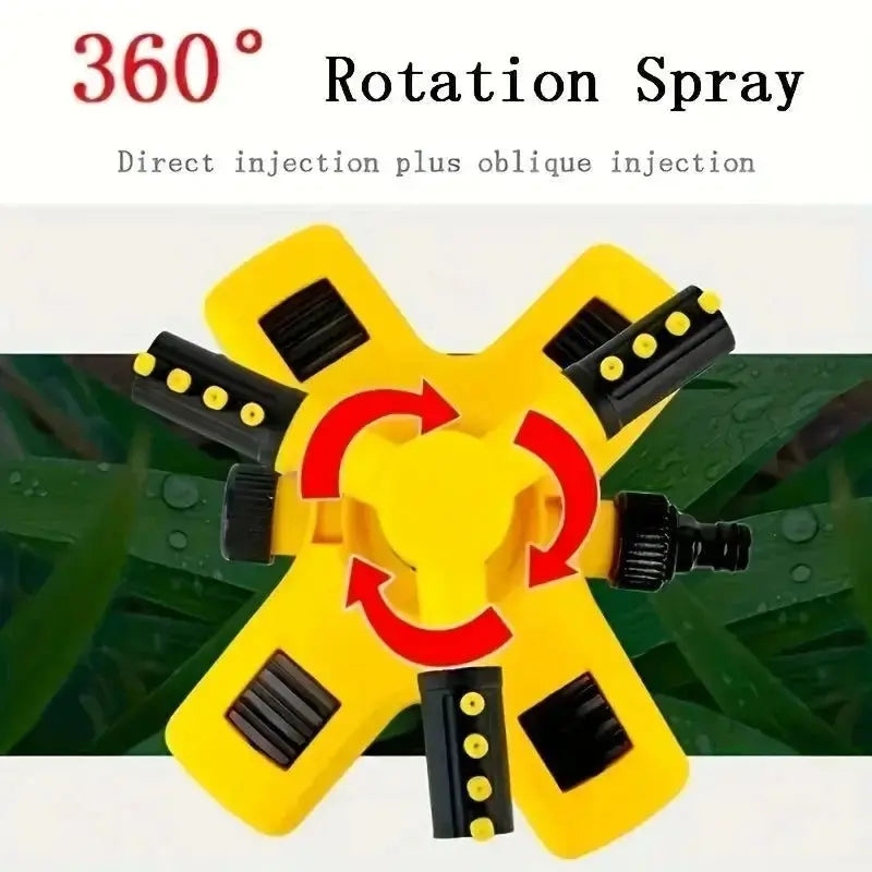360-Degree Automatic Sprinkler for Efficient Large Area Irrigation-Allen Cozy Haven Store