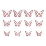 3D Hollow Butterfly Wall Stickers Home Decor Cardboard Butterfly Wall Stickers Home Decor Accessories Accesorios De Cocina-Allen Cozy Haven Store