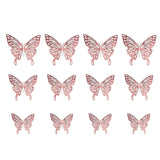 3D Hollow Butterfly Wall Stickers Home Decor Cardboard Butterfly Wall Stickers Home Decor Accessories Accesorios De Cocina-Allen Cozy Haven Store