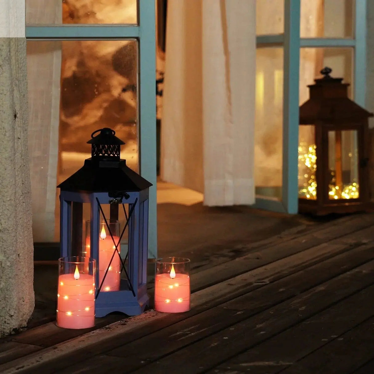 3pcs Flameless LED Candles - Warm White Ambiance Allen Cozy Haven Store