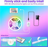 Transform Your Space with Bluetooth LED Strip Lights-Allen Cozy Haven Store