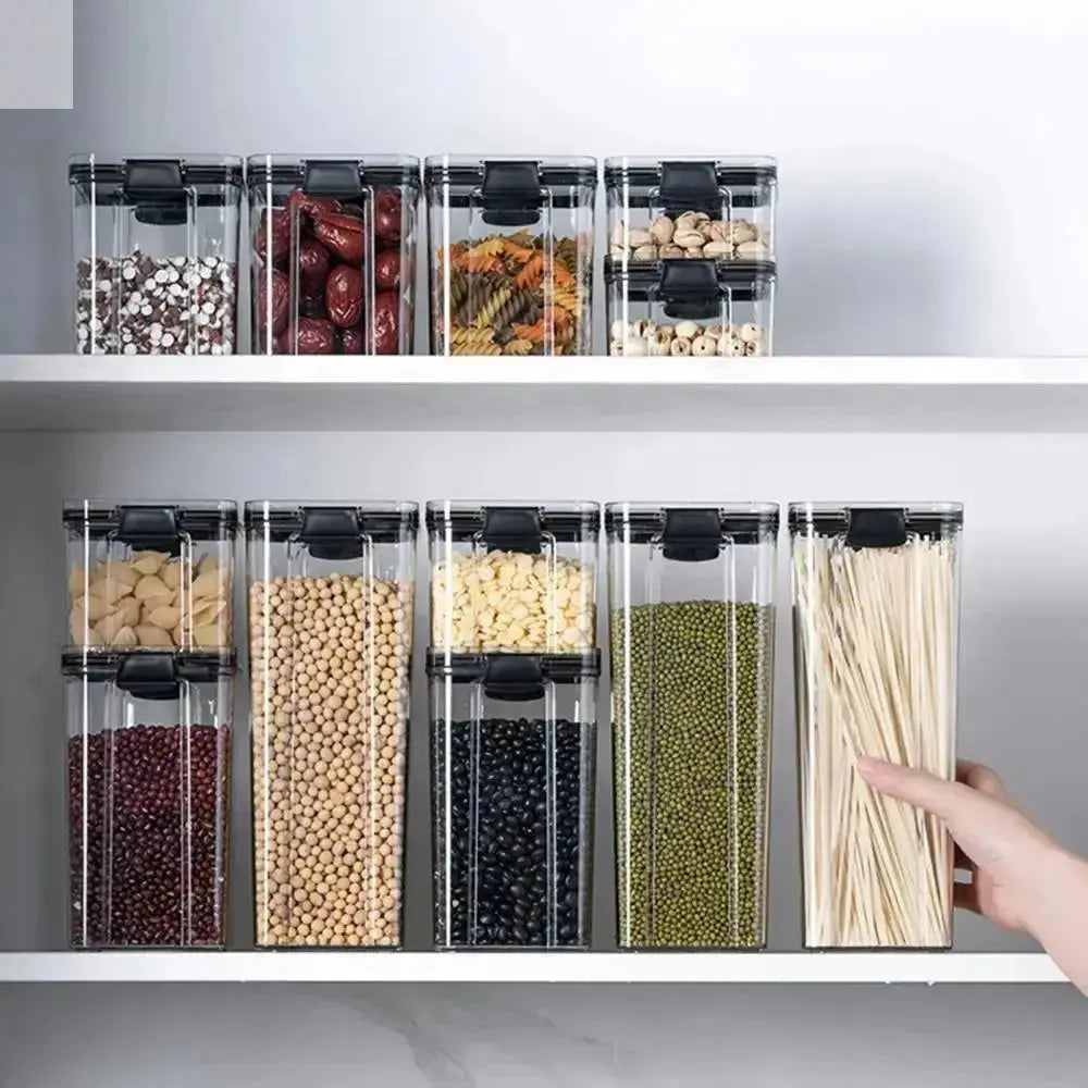 Airtight Kitchen 7pcs Food storage Containers Set BPA Free Allen Cozy Haven Store