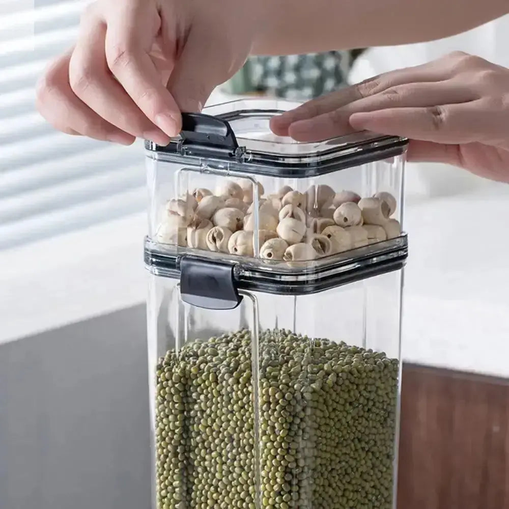 Airtight Kitchen 7pcs Food storage Containers Set BPA Free Allen Cozy Haven Store