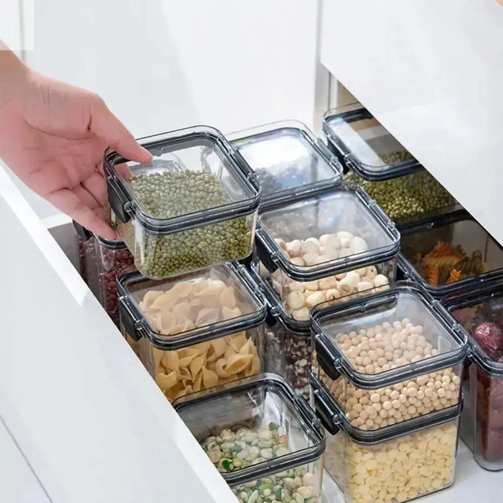 Airtight Kitchen 7pcs Food storage Containers Set BPA Free Allen Cozy Haven Store