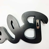 "16'' Black 'Blessed' Cut-Out Block Letters Wooden Home Decor-Allen Cozy Haven Store