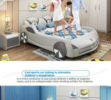 Children Luxury Boys Bed Pretty Unique Cute Nightstand Wood Storage Bed Car Design Camas Moderrna Inteligentes Bedroom Furniture Allen Cozy Haven Store