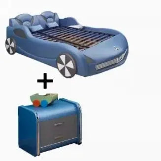Children Luxury Boys Bed Pretty Unique Cute Nightstand Wood Storage Bed Car Design Camas Moderrna Inteligentes Bedroom Furniture Allen Cozy Haven Store