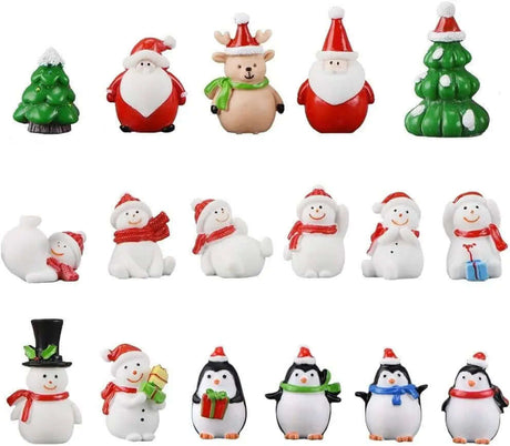 Christmas Miniature Ornaments Kit - 17-Piece-Allen Cozy Haven Store
