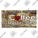 Coffee Wooden Hanging Signs Decorative Plaques Door Wooden Plaque in Home Decor Cafe Kitchen Hanging Home Decor-Allen Cozy Haven Store