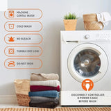 Cozy 50x60 Heating Blanket with Auto-Off Allen Cozy Haven Store