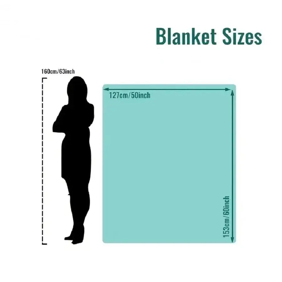 Cozy 50x60 Heating Blanket with Auto-Off Allen Cozy Haven Store