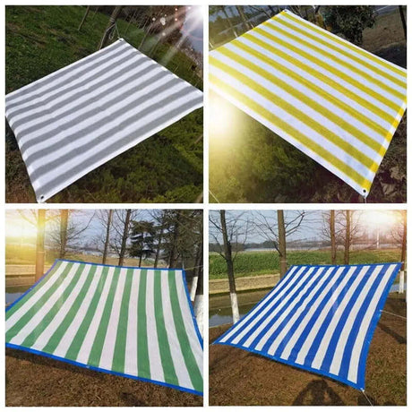 Customizable Rectangular Garden Sun Shade Net - Sunscreen Cover for Plants and Balcony Privacy Protection-Allen Cozy Haven Store