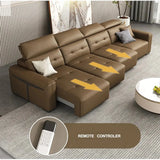 Electric Convertible Sofa Bed for Cinema Living Room Allen Cozy Haven Store