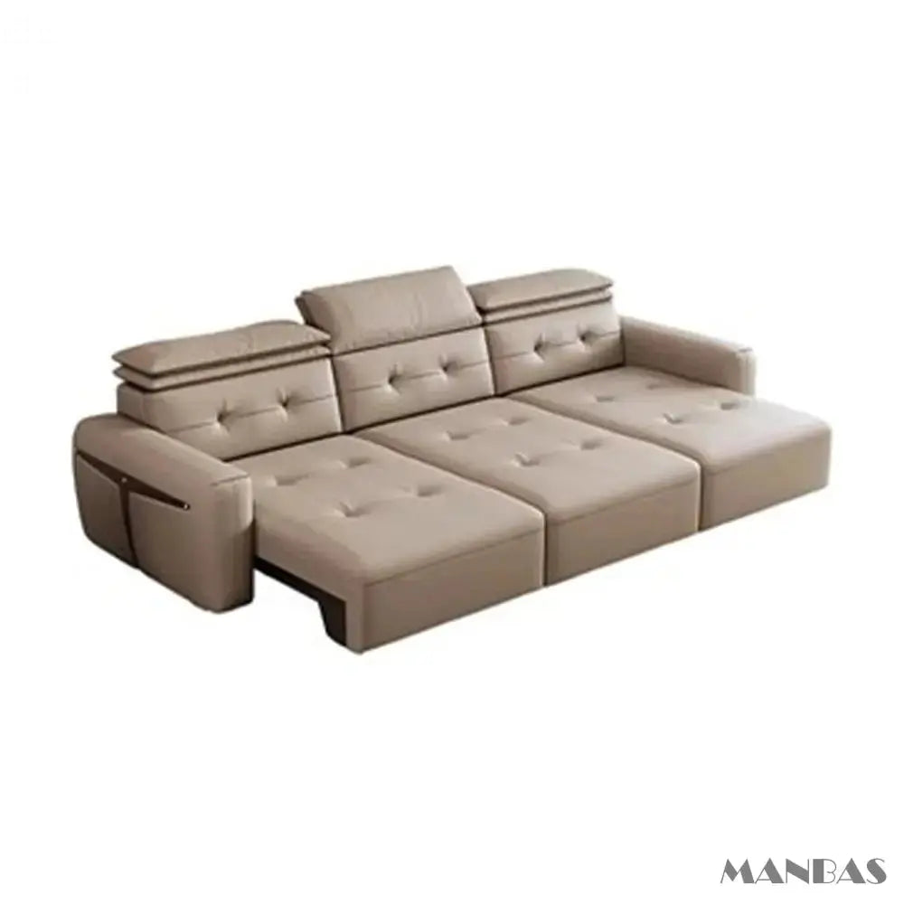 Electric Convertible Sofa Bed for Cinema Living Room Allen Cozy Haven Store