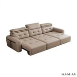Electric Convertible Sofa Bed for Cinema Living Room Allen Cozy Haven Store