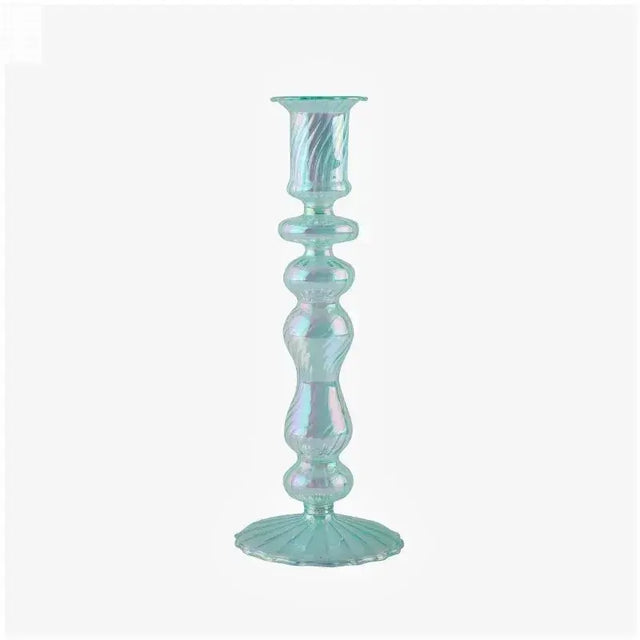 Elegant Glass Taper Candle Holders for Decor Allen Cozy Haven Store