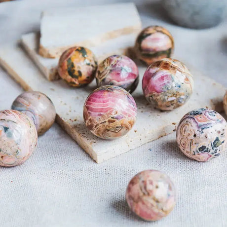Elegant Natural Crystal Sphere Collection for Home Décor-Allen Cozy Haven Store