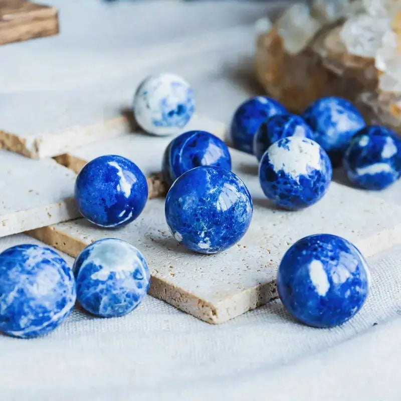 Elegant Natural Crystal Sphere Collection for Home Décor-Allen Cozy Haven Store