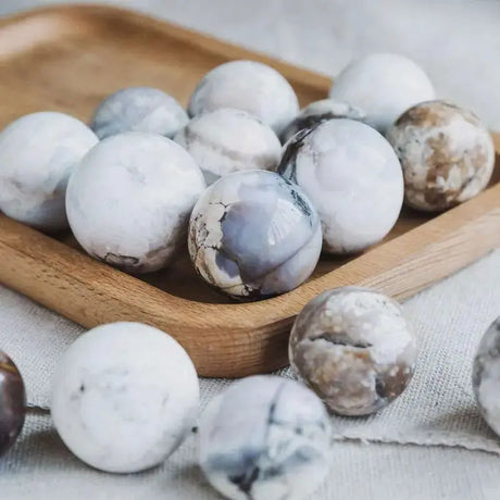 Elegant Natural Crystal Sphere Collection for Home Décor-Allen Cozy Haven Store