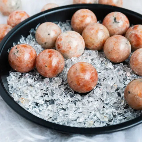 Elegant Natural Crystal Sphere Collection for Home Décor-Allen Cozy Haven Store