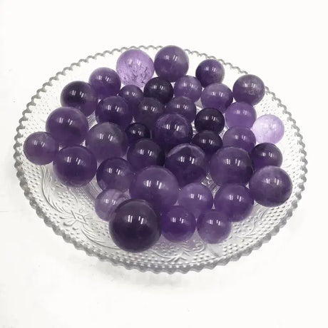 Elegant Natural Crystal Sphere Collection for Home Décor-Allen Cozy Haven Store