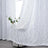 Elegant Tree Branch Sheer Curtains for Bedroom - Metallic Gold and White Grommet Window Treatment Set, 63 Inch Length, 2 Panels (52 x 63 Inch)-Allen Cozy Haven Store