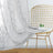 Elegant Tree Branch Sheer Curtains for Bedroom - Metallic Gold and White Grommet Window Treatment Set, 63 Inch Length, 2 Panels (52 x 63 Inch)-Allen Cozy Haven Store
